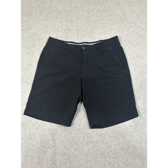 Mens Under Armour Match Play‎ Black golf shorts 40 - Picture 1 of 8